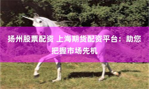 扬州股票配资 上海期货配资平台：助您把握市场先机