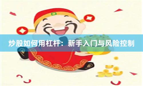 炒股如何用杠杆：新手入门与风险控制