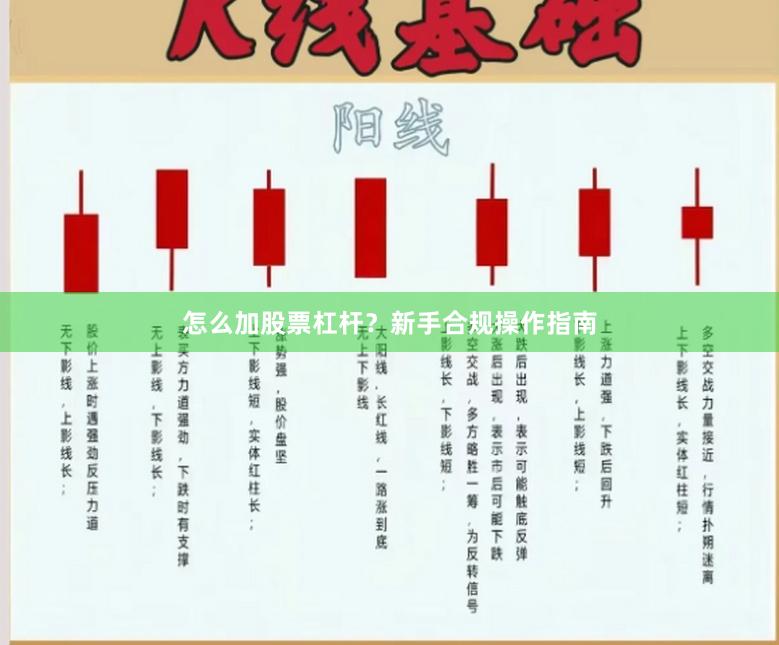 怎么加股票杠杆？新手合规操作指南